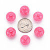 Transparent Crackle Acrylic Beads MACR-S373-66B-N09-3