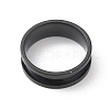 201 Stainless Steel Grooved Finger Ring RJEW-WH0004-32F-EB-2