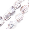 Natural Keshi Pearl Beads Strands PEAR-S020-B01-2
