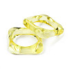 Transparent Acrylic Finger Rings LS-RJEW-T010-03H-3