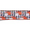 10M Thanksgiving Day Theme Wired Linen Ribbon OCOR-G013-02A-2