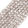 Electroplate Glass Beads Strands EGLA-D031-01X-1