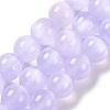 Natural Selenite Beads Strands G-C142-01C-02-1