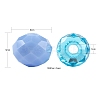 500Pcs 5Colors Electroplate Glass Beads X-EGLA-LS0001-01A-3