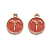 Alloy Enamel Pendants ENAM-S124-01B-12A-1