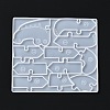 Crocodiles DIY Puzzle Silicone Molds DIY-G046-18-4