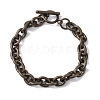 304 Stainless Steel Cable Chains Bracelets for Women Men BJEW-P376-02AB-4