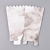 Marble Texture Pattern Paper Popcorn Boxes CON-L019-B-07-2
