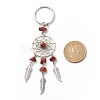 Natural Red Jasper Keychain KEYC-JKC00346-01-5