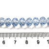 Transparent Baking Paint Glass Beads X1-DGLA-A034-T8mm-D13-4