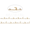 3.28 Feet Handmade Brass Curb Chains X-CHC-I036-66G-2