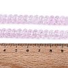 Crackle Transparent Glass Beads Strands GLAA-N069-02A-08-4