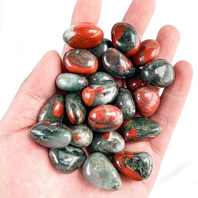 Natural Bloodstone Healing Stones PW-WGD7FF2-10-1