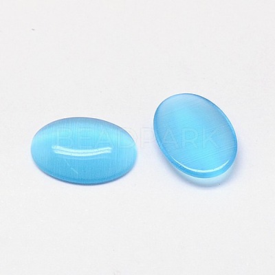 Cat Eye Cabochons CE-J005-10x14mm-28-1
