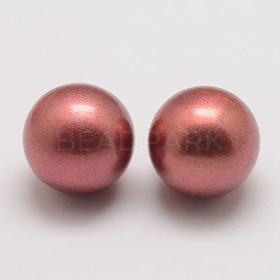 Brass Chime Ball Beads Fit Cage Pendants KK-G298-16mm-13-1