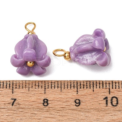 Dyed Synthetic Coral Pendants GG-CBAC295-01G-06-1