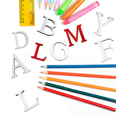 Acrylic Mirror Wall Stickers Decal DIY-CN0001-13A-G-1
