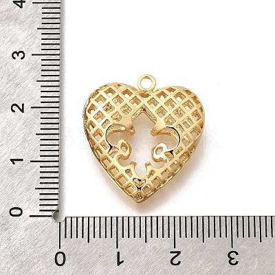 Brass Pendants KK-E792-03G-1