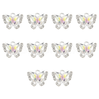 10Pcs Alloy Pendants FIND-YW0009-29D-1