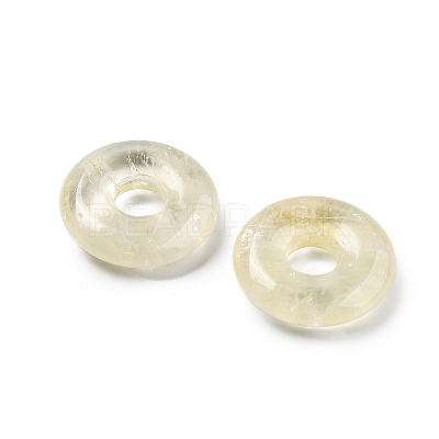 Natural Lemon Quartz Pendants G-C066-02M-1