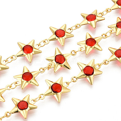 Brass Star Link Chains CHC-N023-07B-G-1