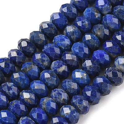 Natural Lapis Lazuli Bead Strands G-D344-A17-1