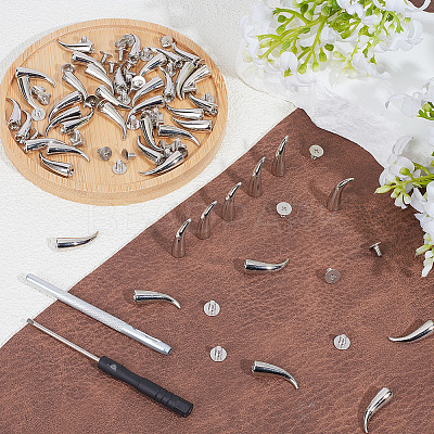 50Bags Alloy Decorative Rivets FIND-GF0009-69A-P-1