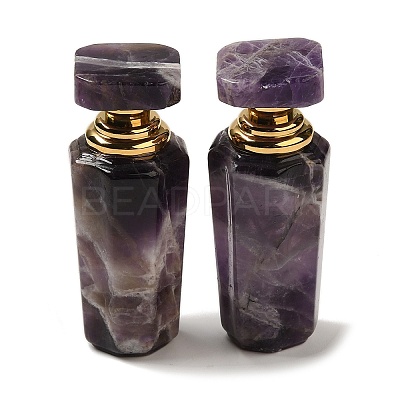 Natural Amethyst Dropper Perfume Bottles DJEW-H010-03G-01-1