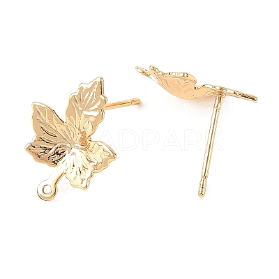 SHEGRACE Brass Stud Earring Findings XGRQ64513-861G-1