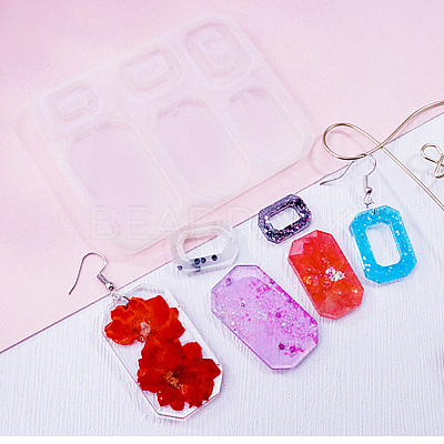 DIY Pendant Silicone Molds DIY-E065-07D-1