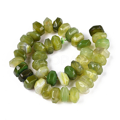Natural Agate Beads Strands G-N356-01A-17-1