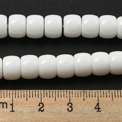 Opaque Glass Beads Strands X-GLAA-NH0002-B05-1