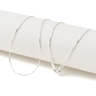 Brass Chain Necklaces NJEW-D077-S-1