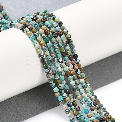 Natural African Turquoise(Jasper) Beads Strands G-N342-29A-1