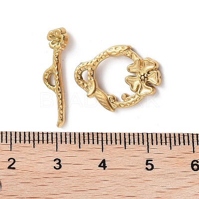 Ion Plating(IP) 304 Stainless Steel Toggle Clasps STAS-A092-02G-1