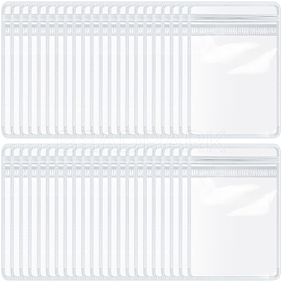 10Pcs PVC Plastic Resealable Bags OPP-WH20001-02A-1