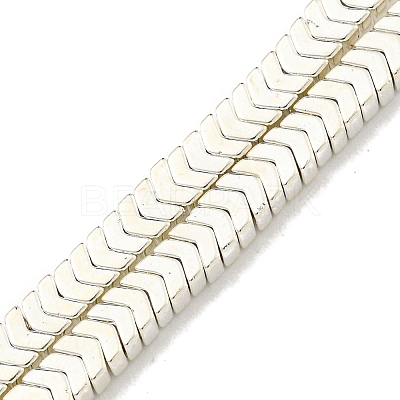 Electroplated Synthetic Non-Magnetic Hematite Beads Strands G-I360-W01-04-1