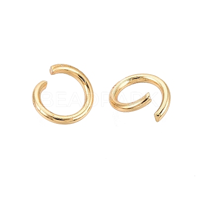 304 Stainless Steel Open Jump Rings STAS-Q113-7x1.0mm-G-01-1