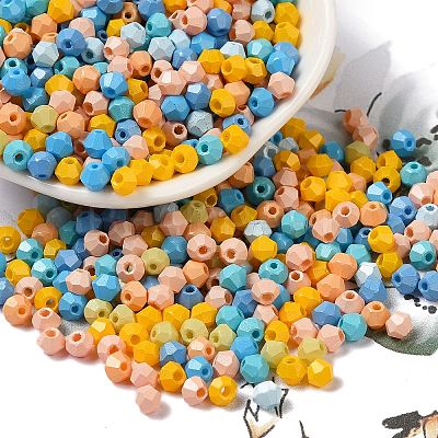 Baking Paint Glass Seed Beads SEED-C004-01Q-1