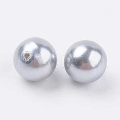 Shell Pearl Half Drilled Beads BSHE-G016-10mm-04-1