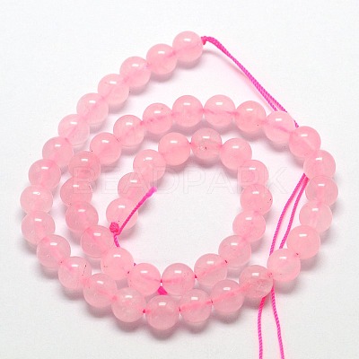 Natural  Rose Quartz Beads Strands X-G-L104-4mm-01-1