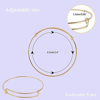 DIY Bangle Kits DIY-GA0001-35-1