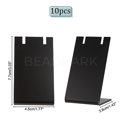 Acrylic Earring Display Stands EDIS-WH0029-15A-1