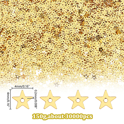 150G 30000Pcs Plastic Beads KY-HY0001-32A-1