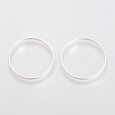 Brass Linking Rings KK-S327-06S-30mm-1