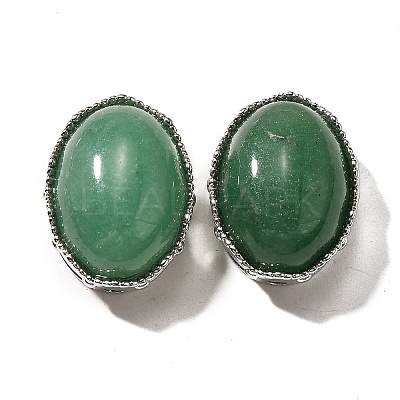 Natural Green Aventurine Multi-Strand Links KK-M304-03P-07-1