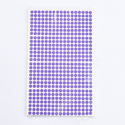Removable Coding Label DIY-WH0017-03C-6mm-1
