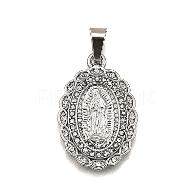 304 Stainless Steel Pendants STAS-B086-09G-P-1
