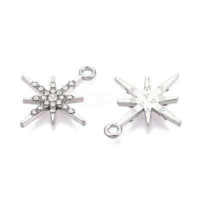 Rack Plating Alloy Pendants FIND-N005-33P-1