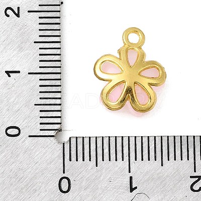 Alloy Glass Charms FIND-C079-05G-01-1